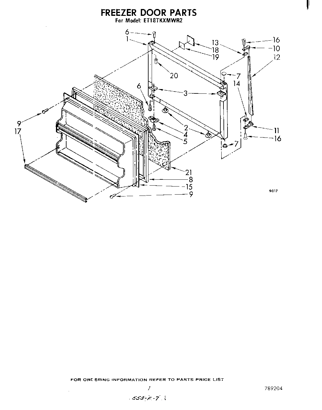 06 - FREEZER DOOR