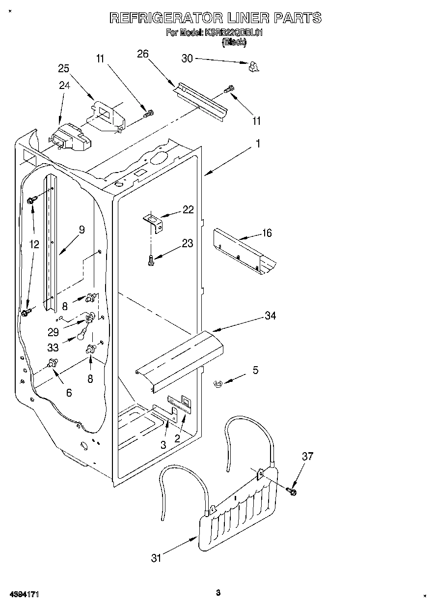 02 - REFRIGERATOR LINER