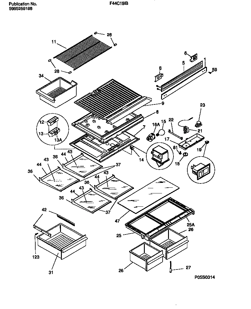 04 - SHELVES, CONTROLS, DIVIDER, MULLION