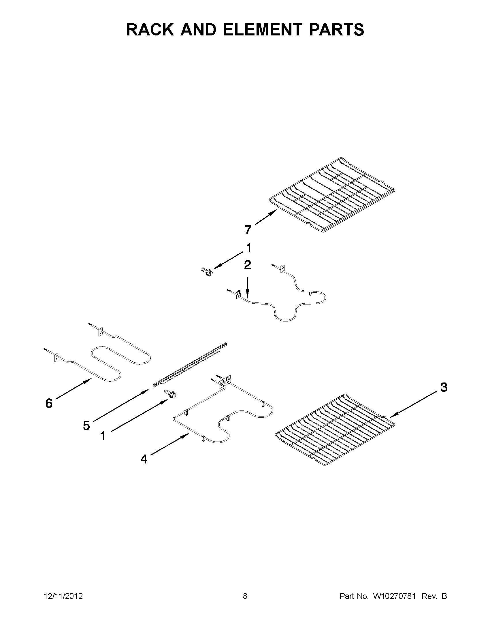 04 - RACK AND ELEMENT PARTS