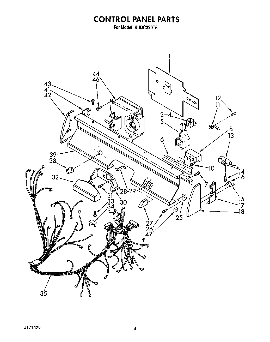04 - CONTROL PANEL, LIT/OPTIONAL