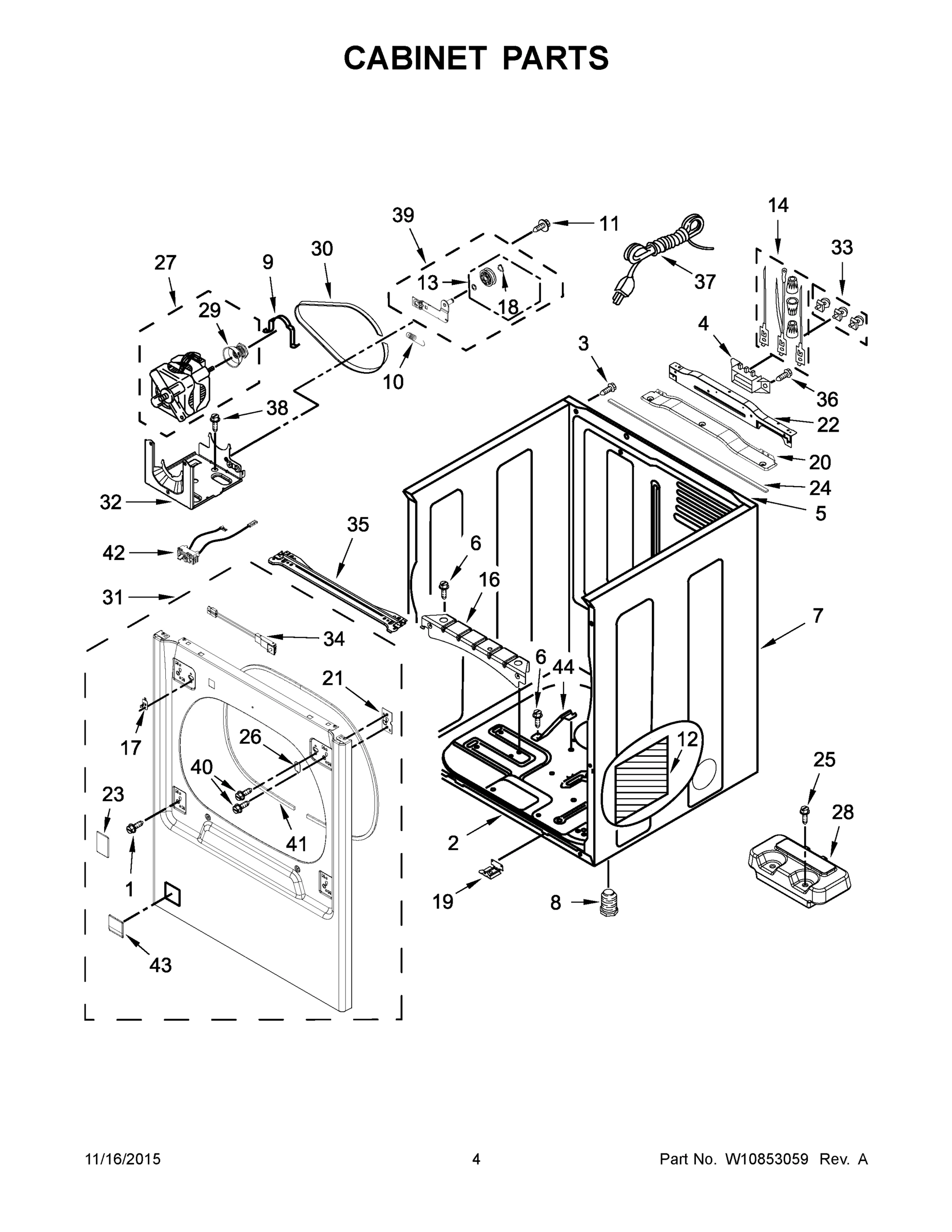 03 - CABINET PARTS