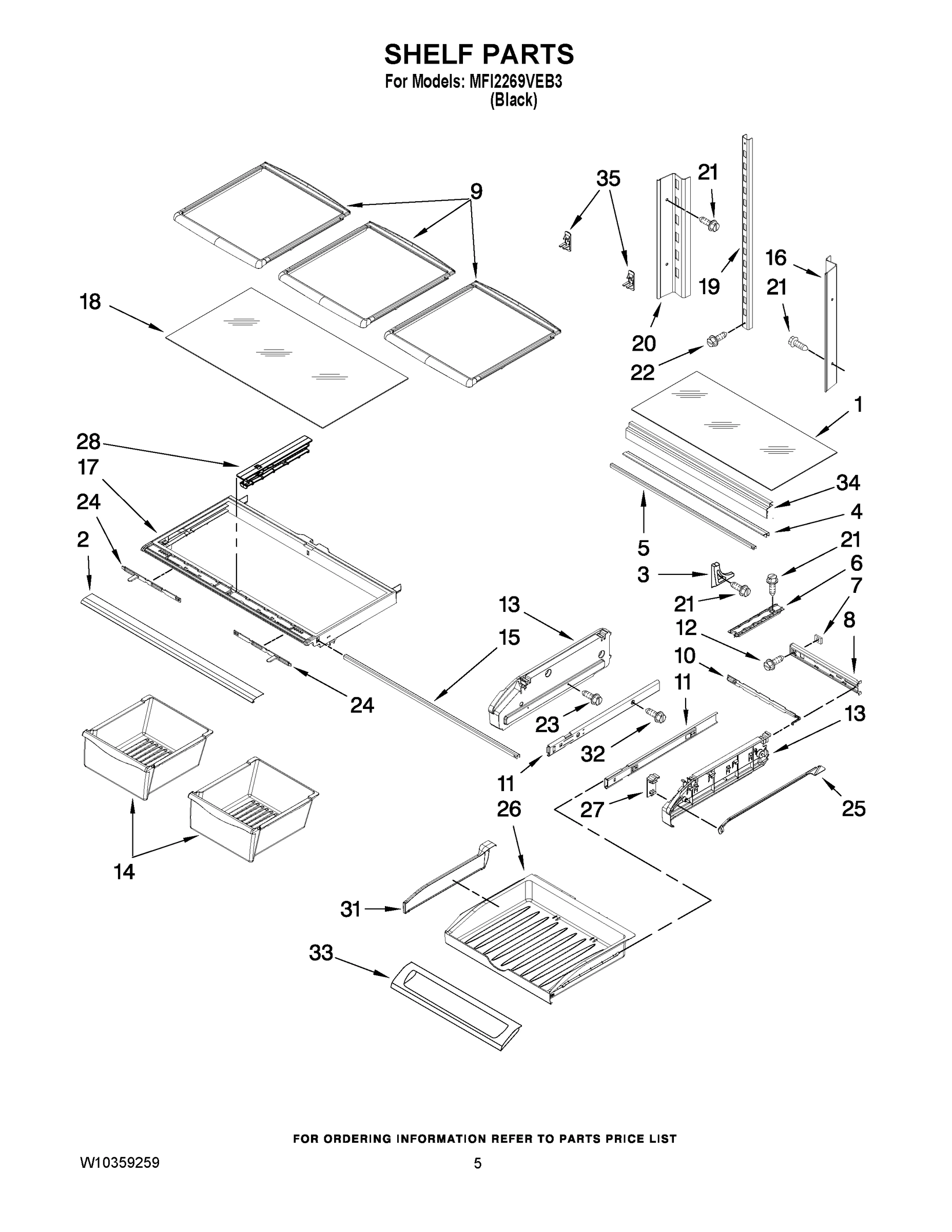 03 - SHELF PARTS
