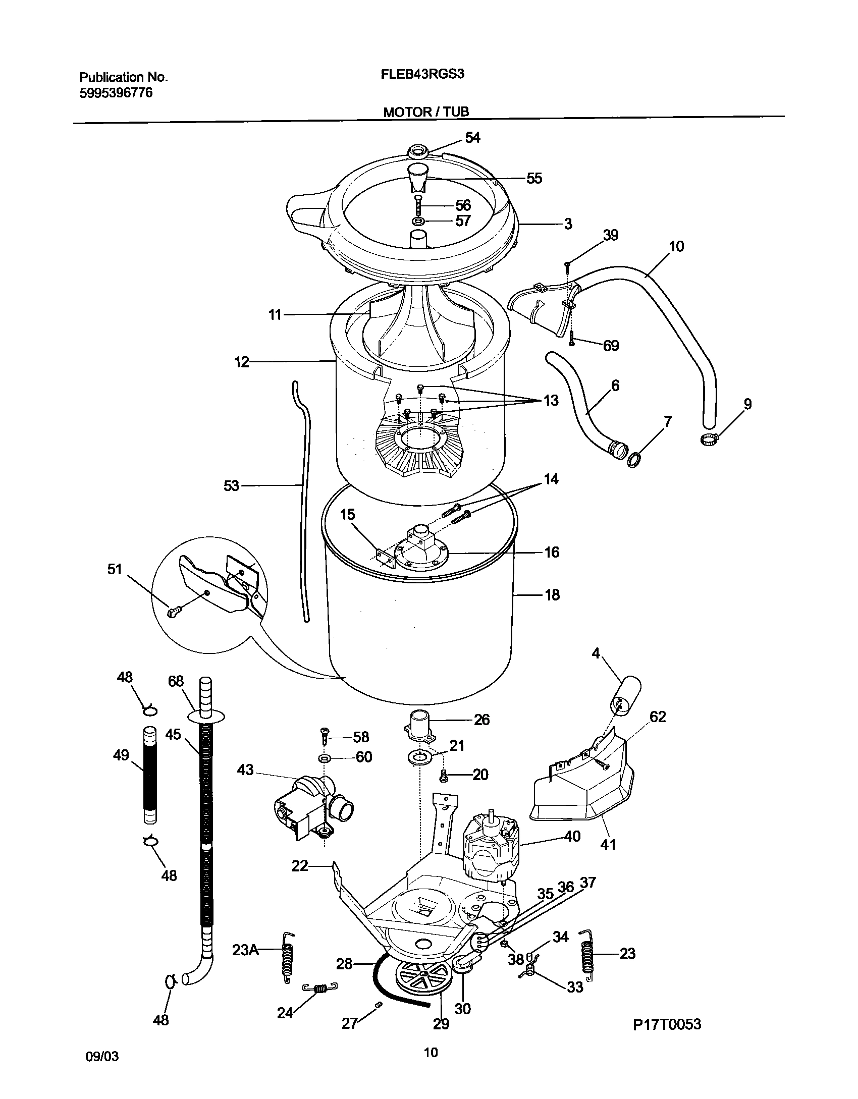 11 - MOTOR/TUB