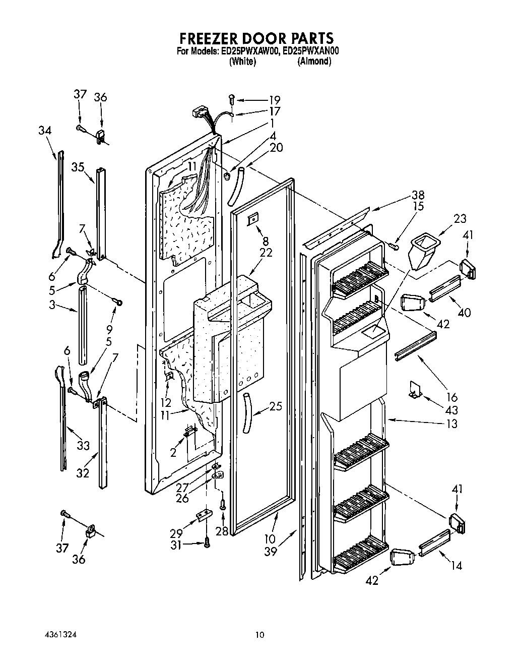 08 - FREEZER DOOR