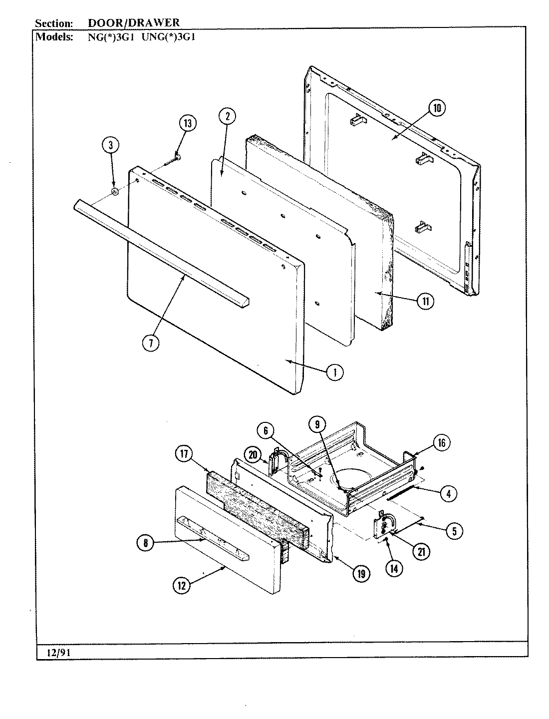 01 - DOOR/DRAWER