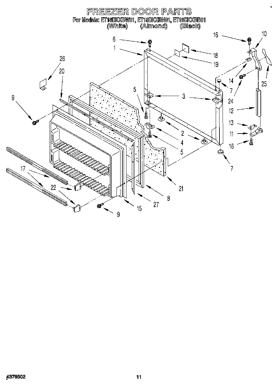 07 - FREEZER DOOR
