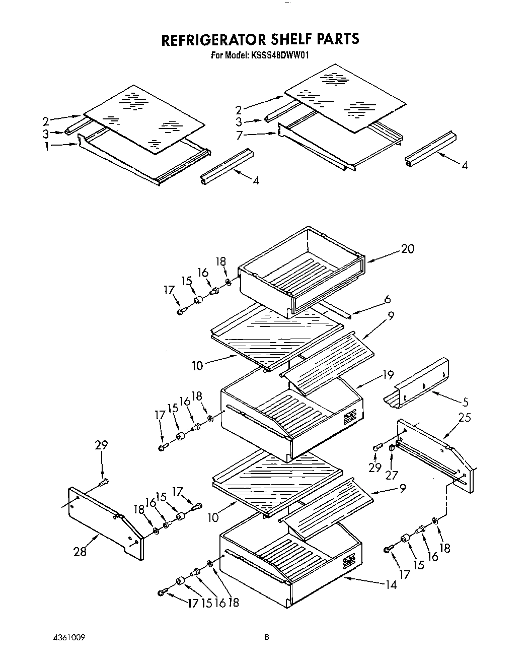 07 - REFRIGERATOR SHELF