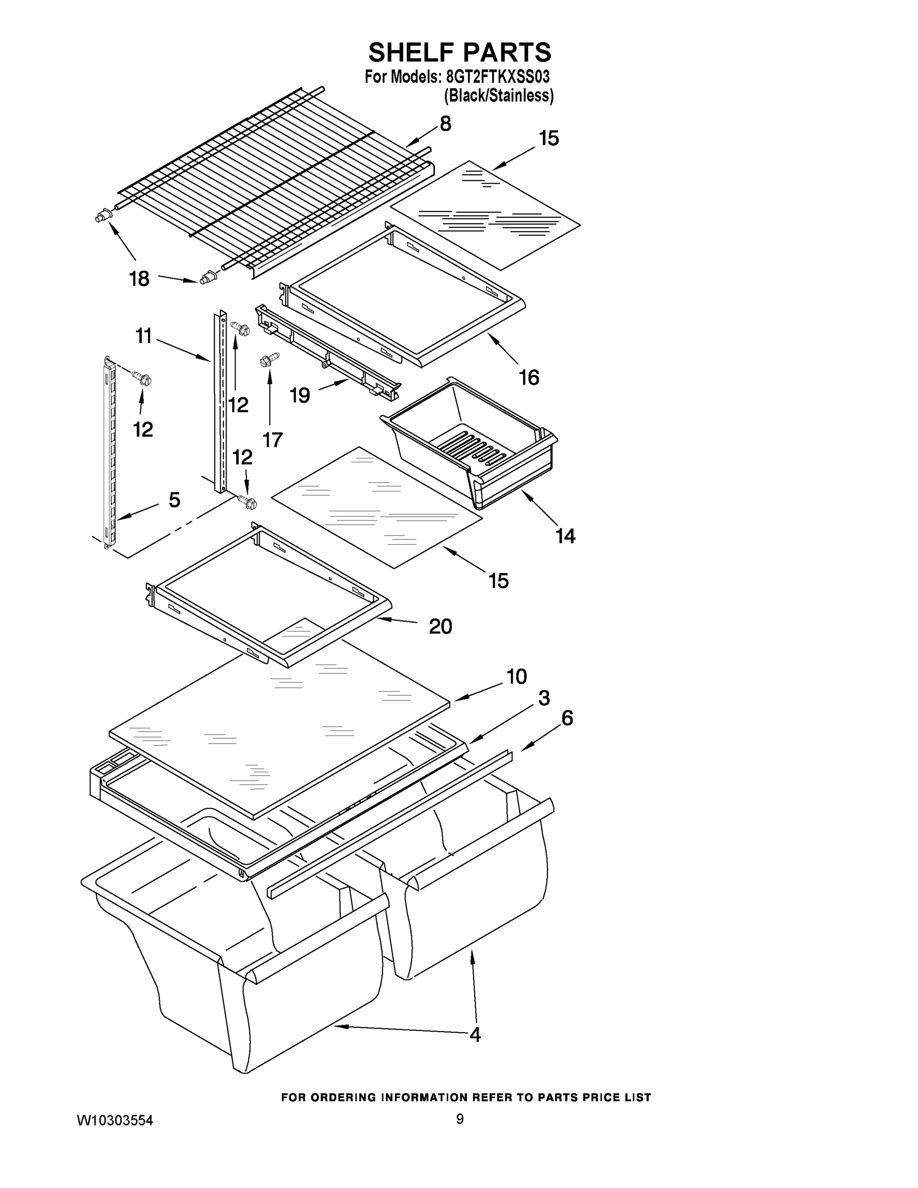 05 - SHELF PARTS