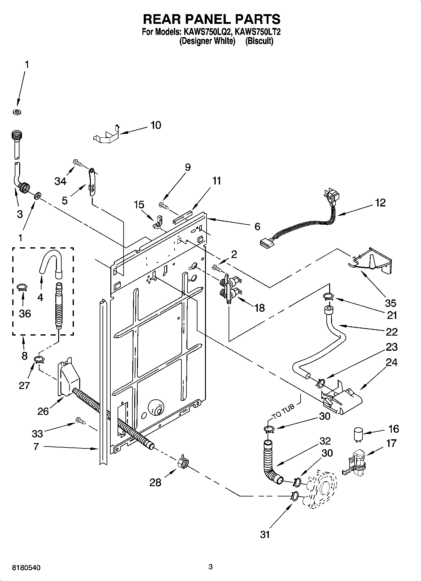 02 - REAR PANEL PARTS
