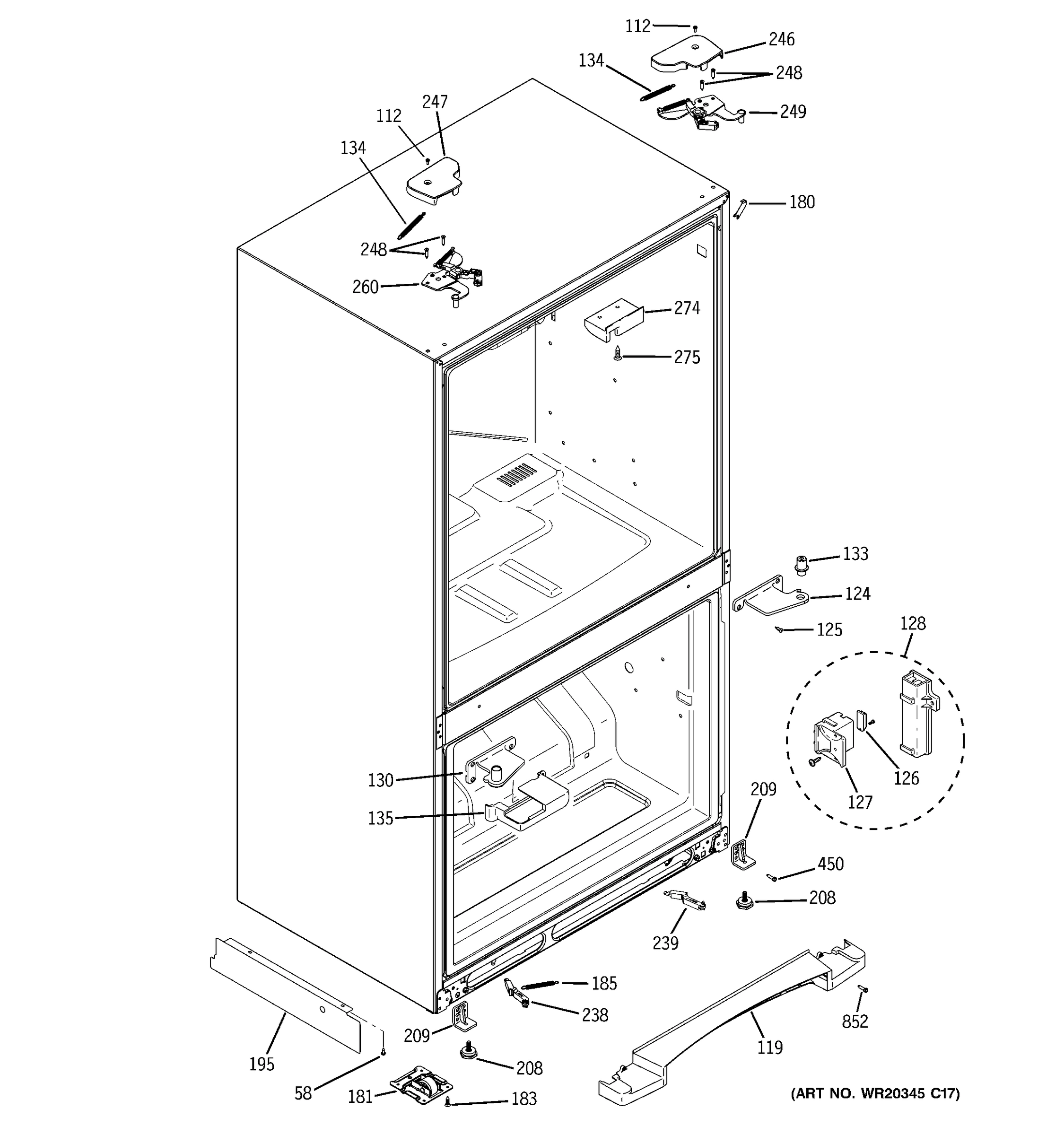 CASE PARTS