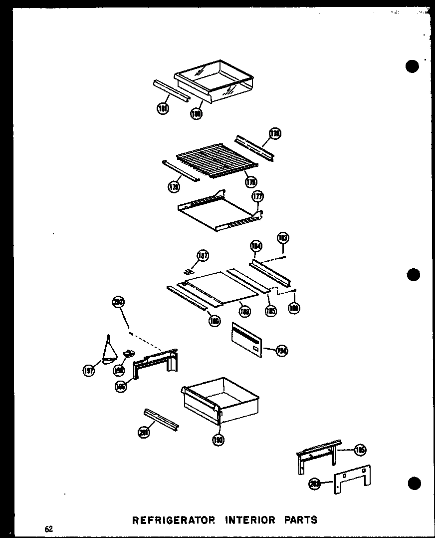14 - REF INTERIOR PARTS