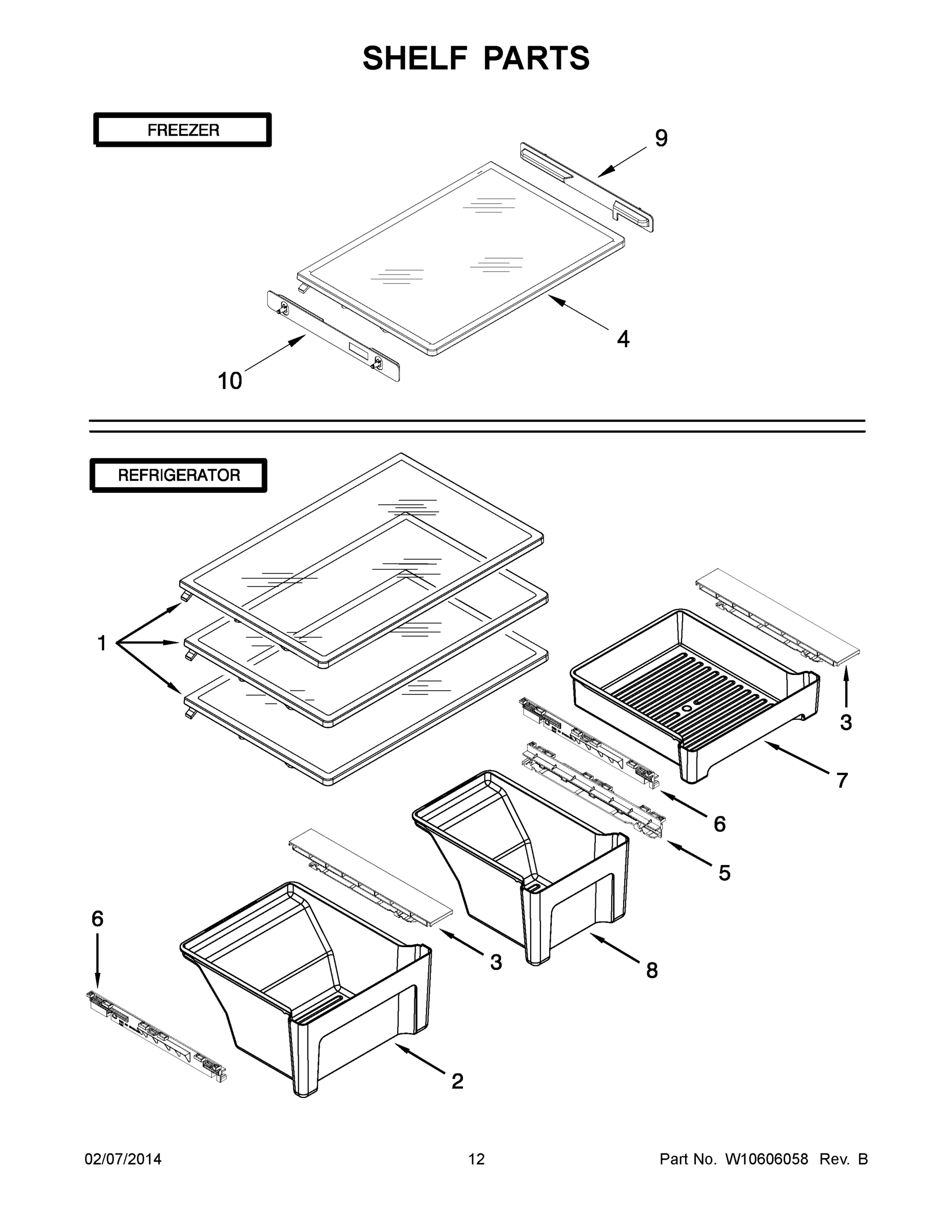 07 - SHELF PARTS