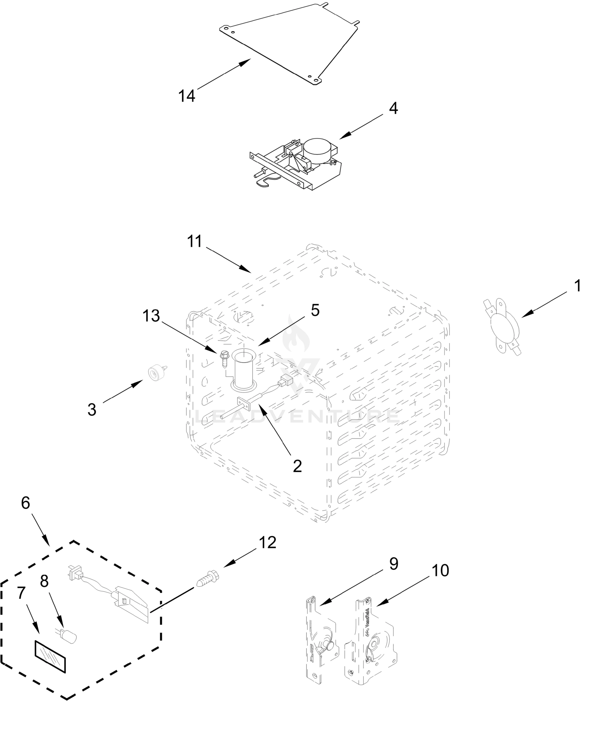OVEN PARTS (30 In)