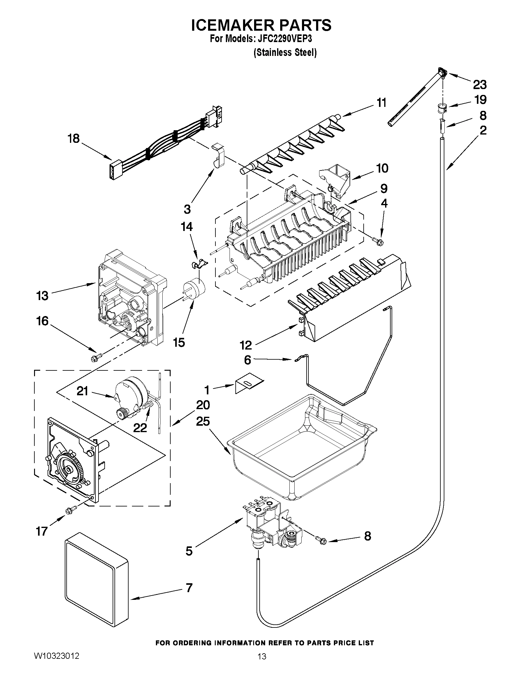 07 - ICEMAKER PARTS