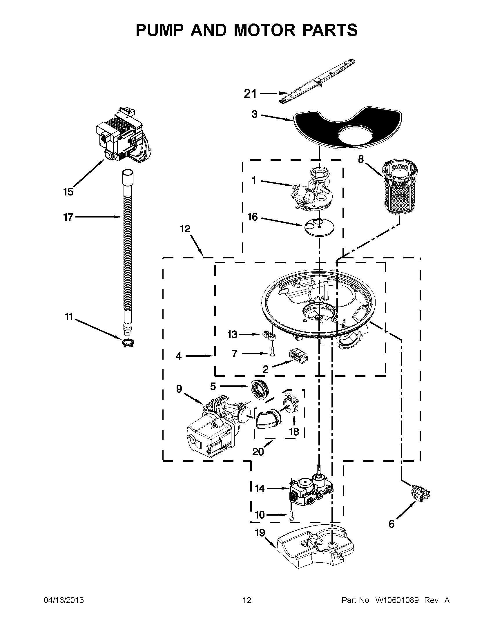 06 - PUMP AND MOTOR PARTS