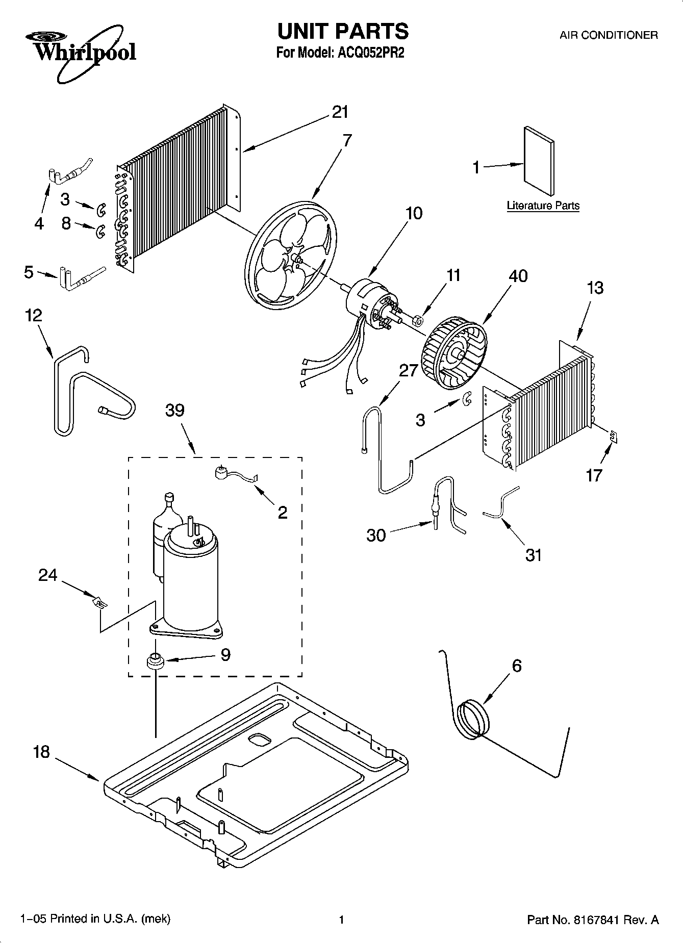 01 - UNIT PARTS