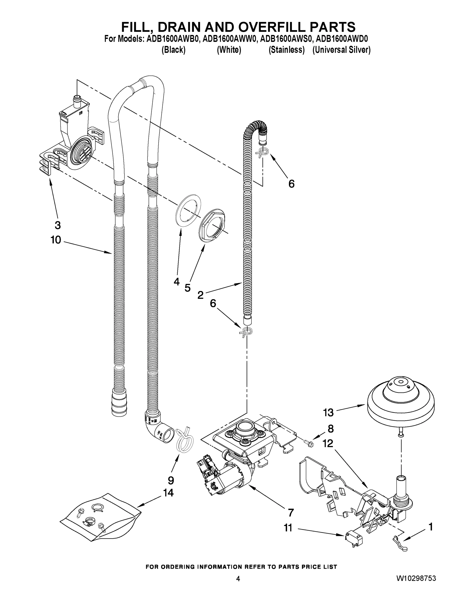 04 - FILL, DRAIN AND OVERFILL PARTS