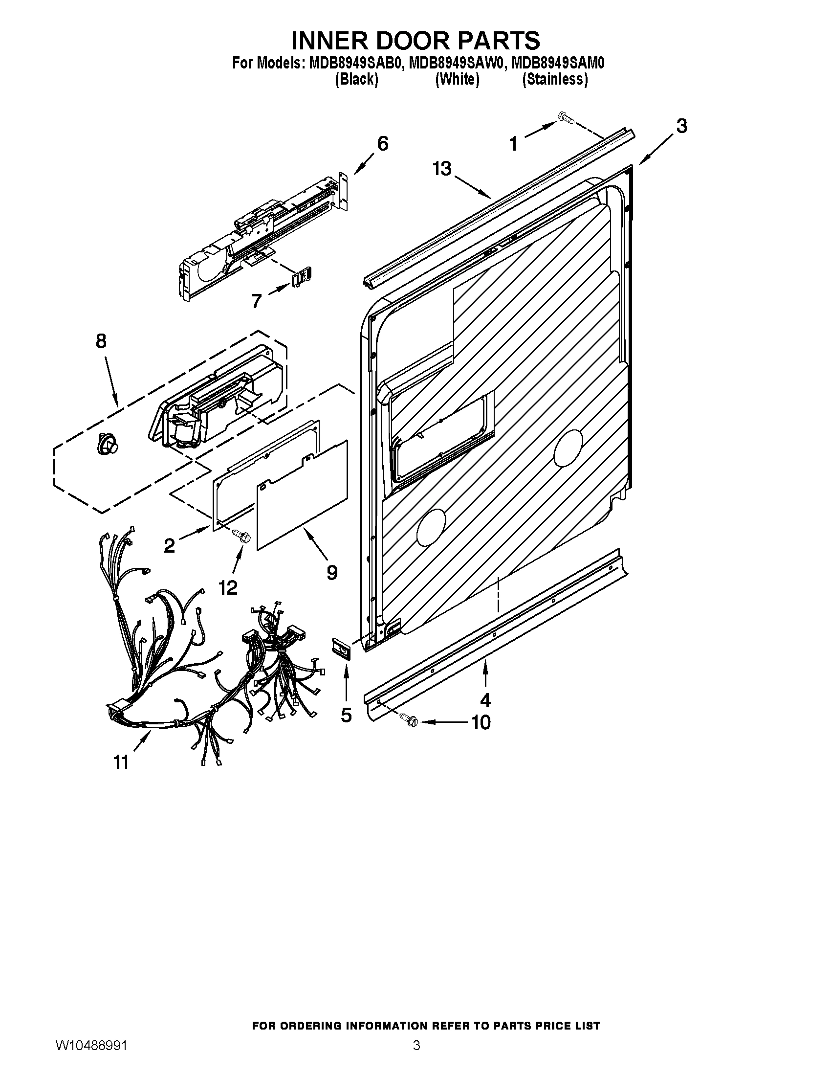 03 - INNER DOOR PARTS