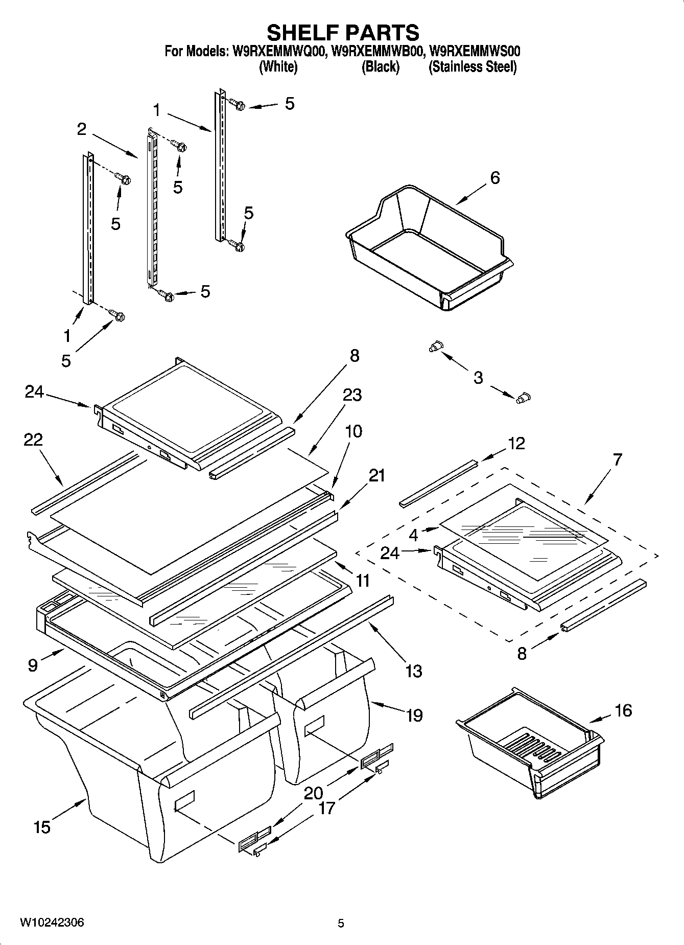 03 - SHELF PARTS