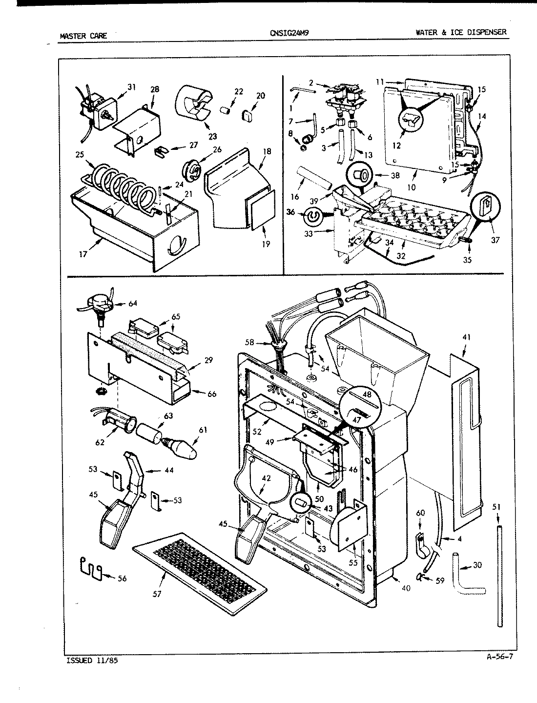 07 - WATER & ICE DISPENSER