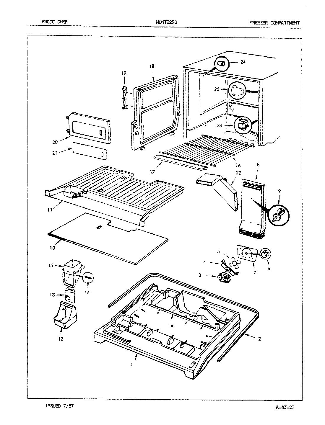 01 - FREEZER COMPARTMENT
