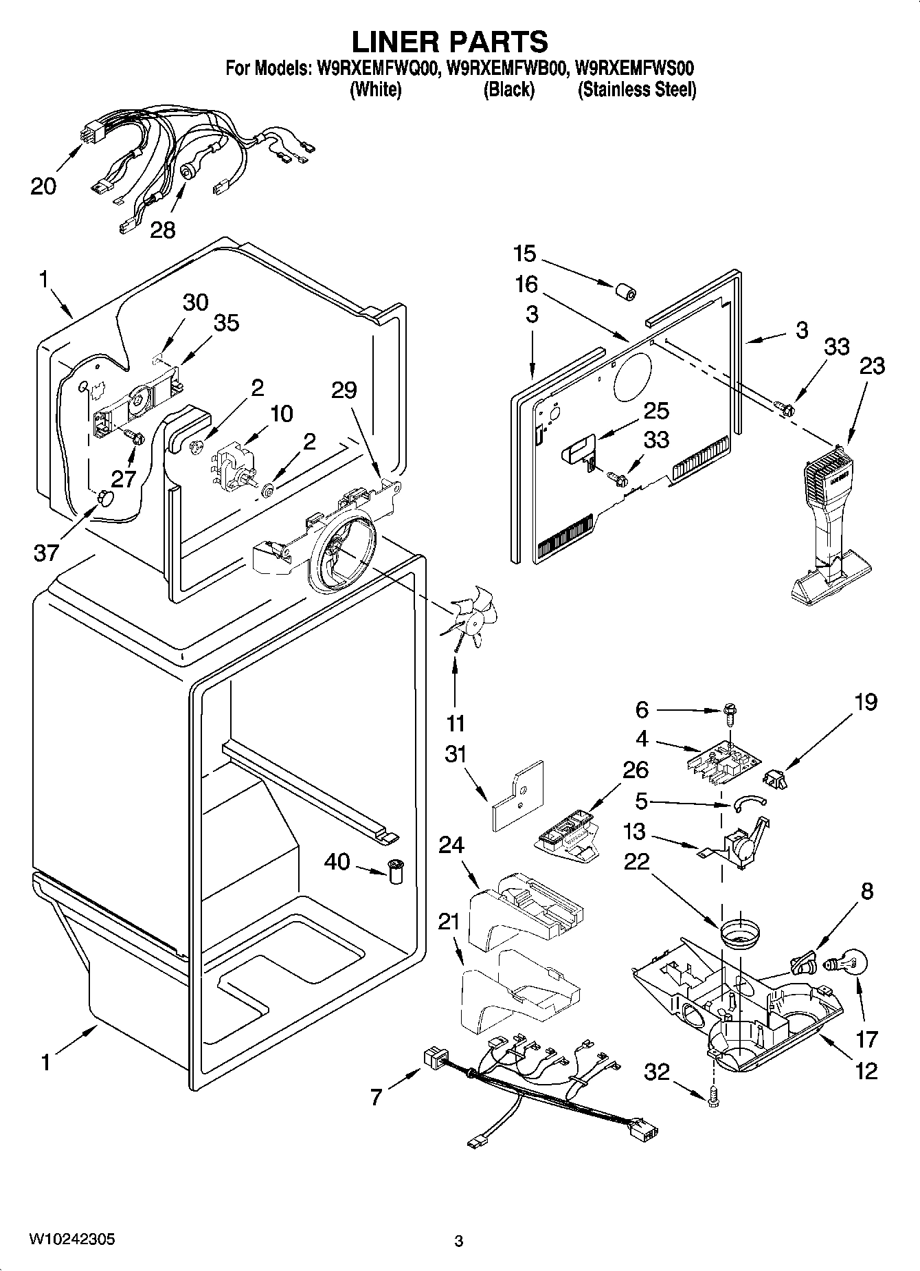 02 - LINER PARTS