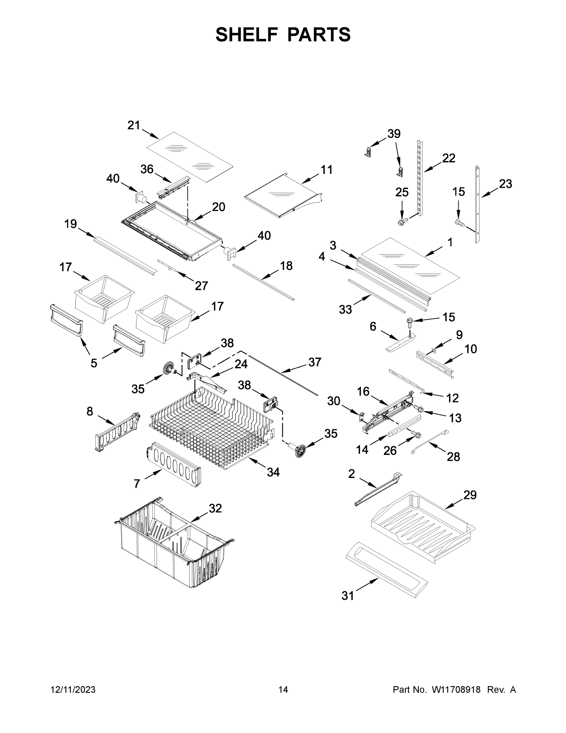 08 - SHELF PARTS