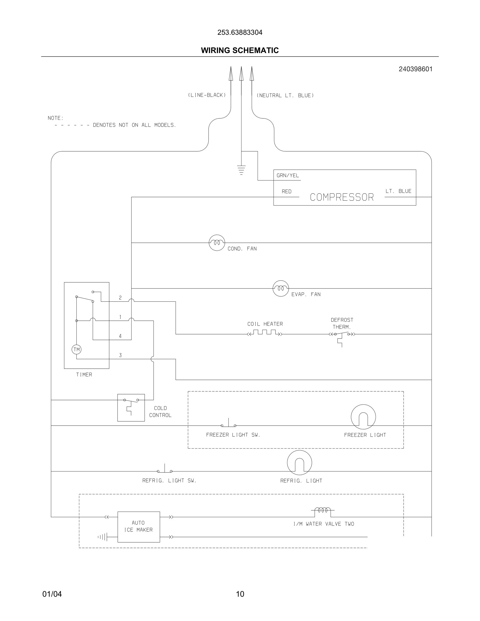 10 - WIRING SCHEMATIC