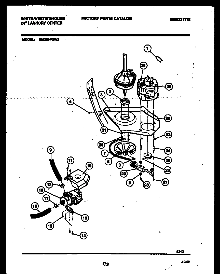 06 - WASHER DRIVE SYSTEM AND PUMP