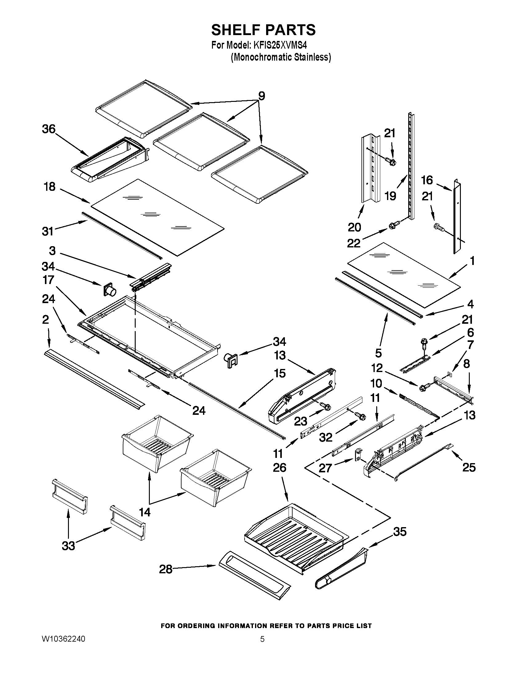 03 - SHELF PARTS