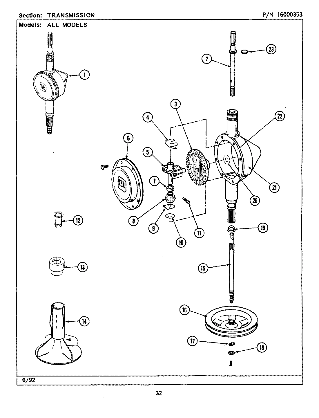 15 - TRANSMISSION (LSG9900AAL,AAW,ABL,ABW)