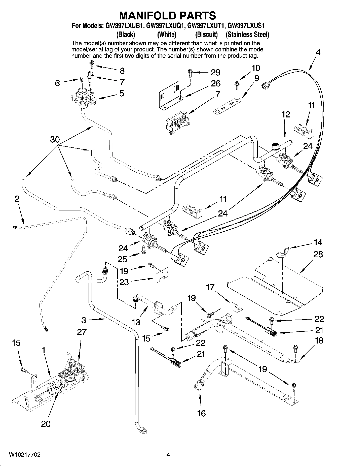 03 - MANIFOLD PARTS