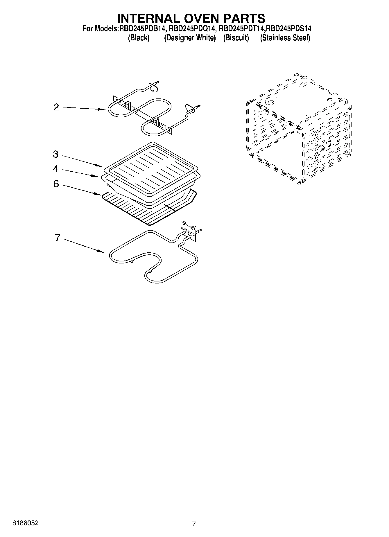 05 - INTERNAL OVEN PARTS