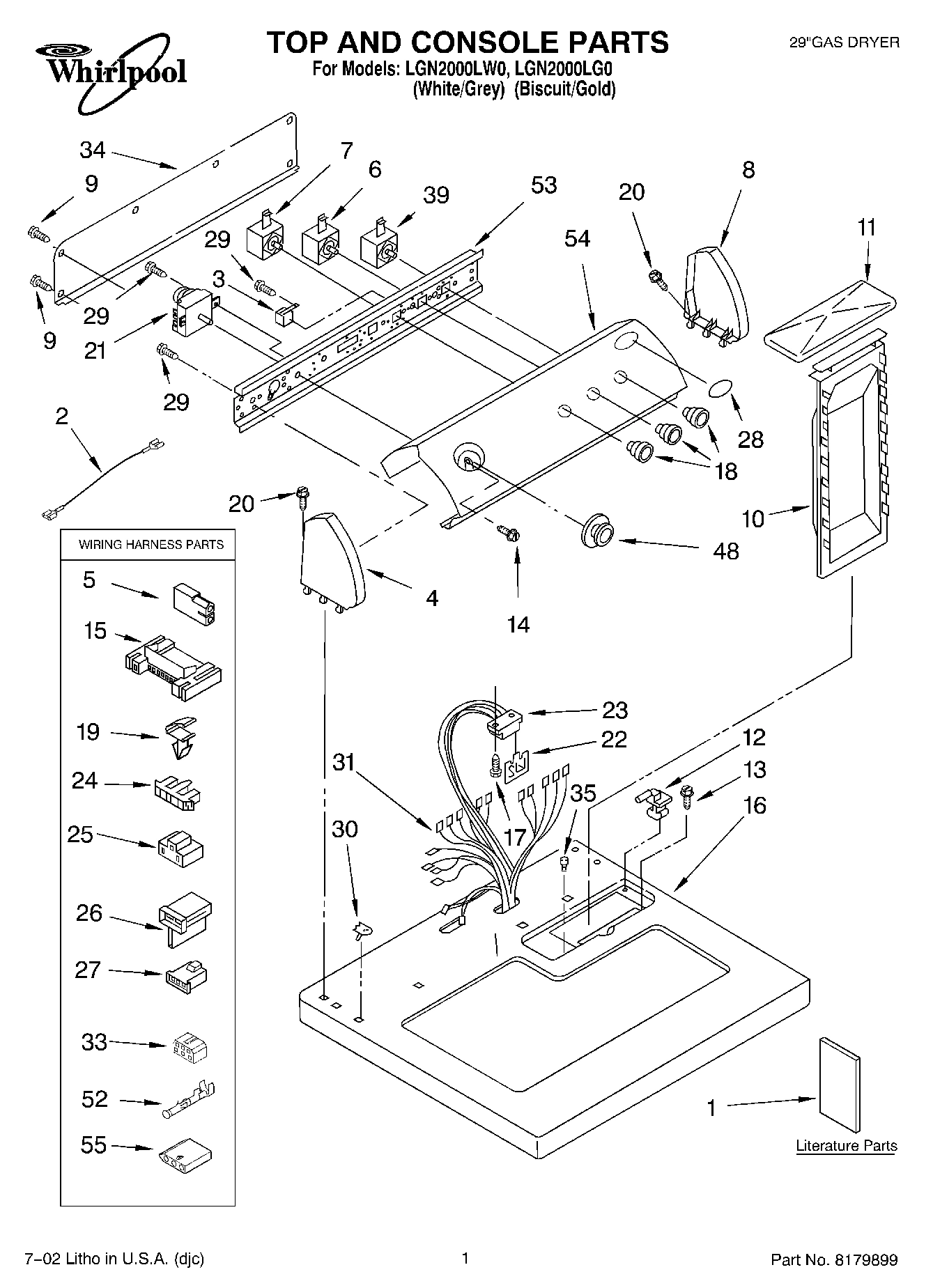 01 - TOP AND CONSOLE, LITERATURE