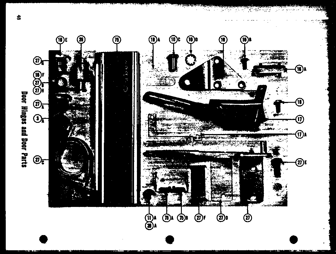 03 - DOOR HINGES AND DOOR PARTS