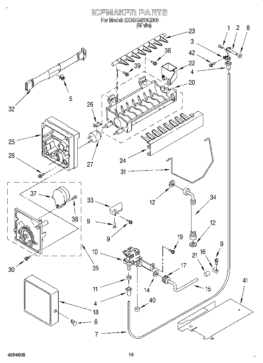 11 - ICE MAKER, LIT/OPTIONAL
