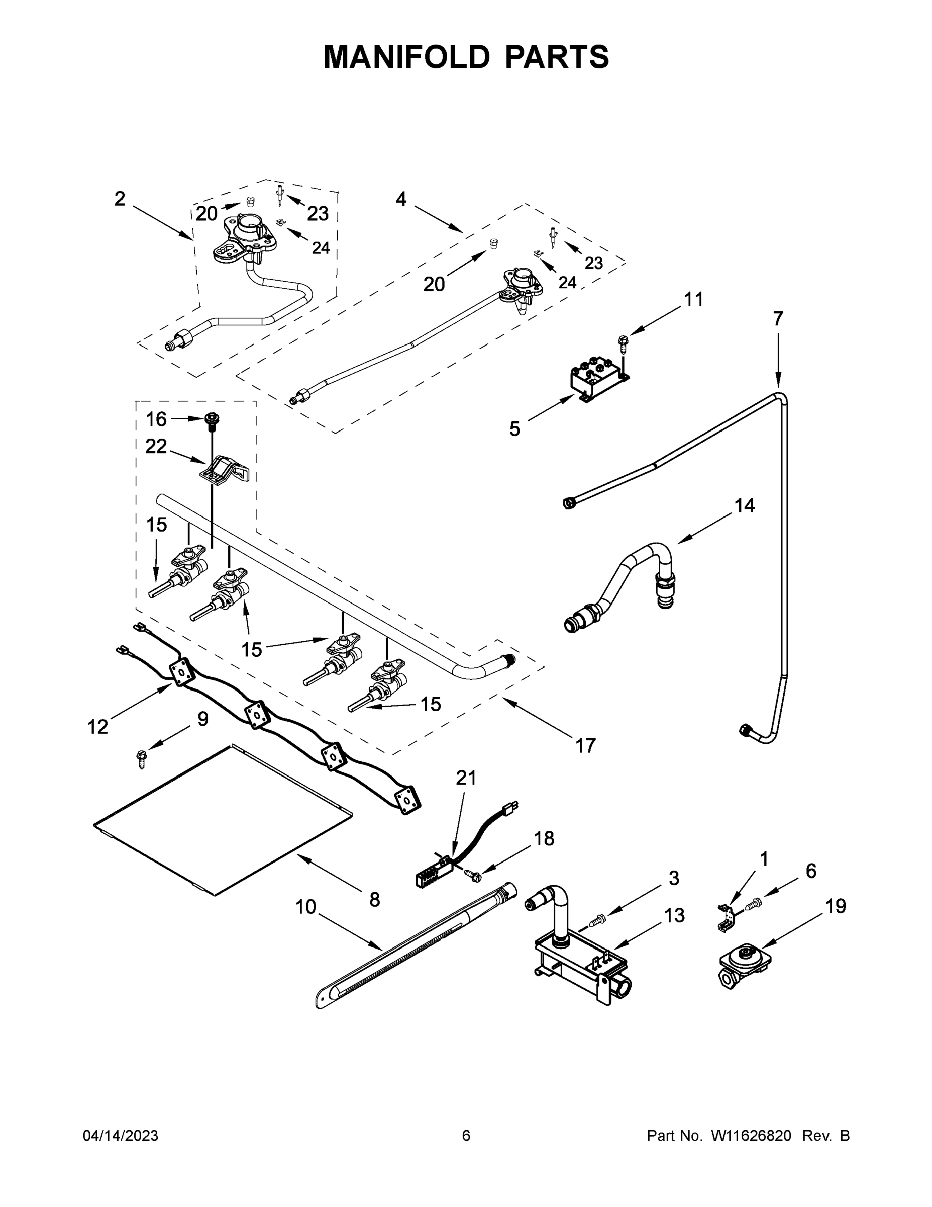 04 - MANIFOLD PARTS