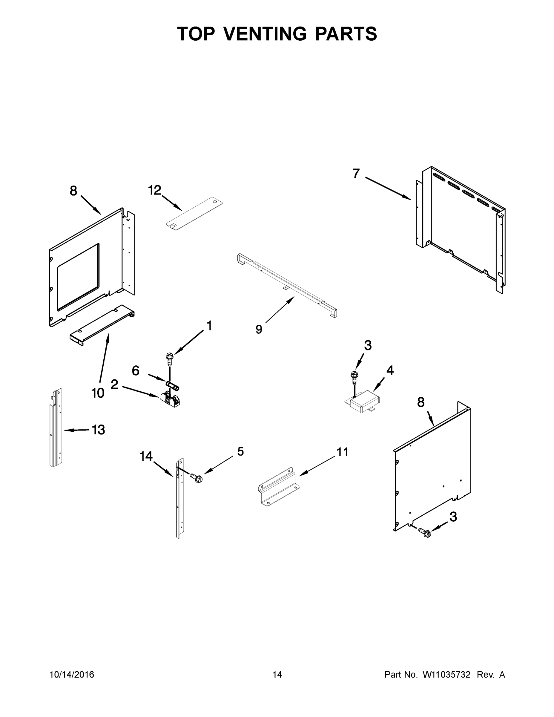 08 - TOP VENTING PARTS