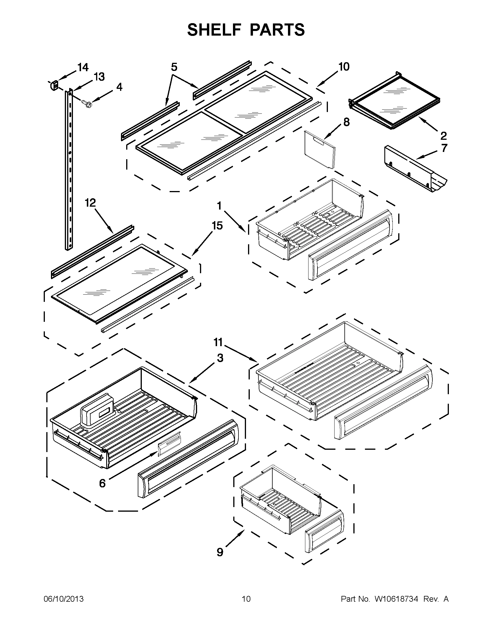 05 - SHELF PARTS