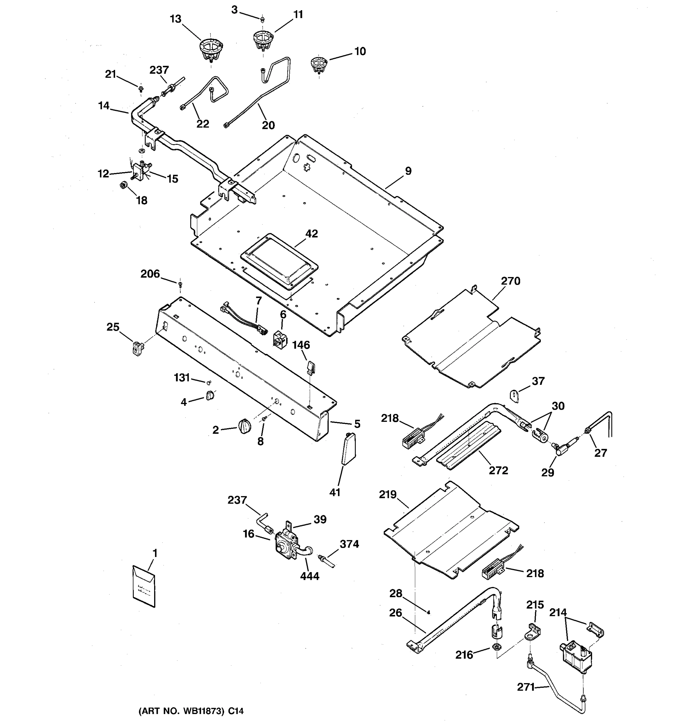 GAS & BURNER PARTS