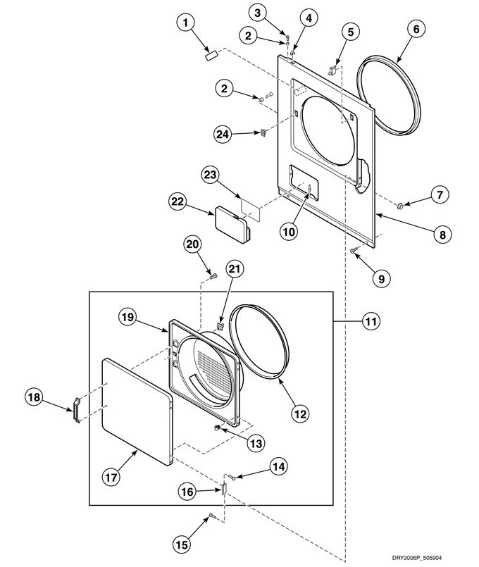 Loading Door, Front Panels And Access Door