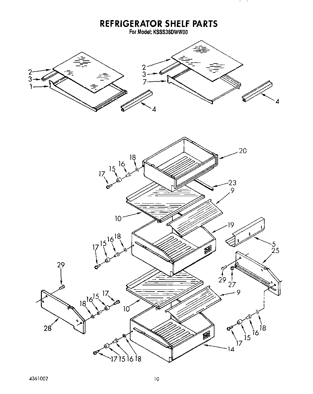 08 - REFRIGERATOR SHELF