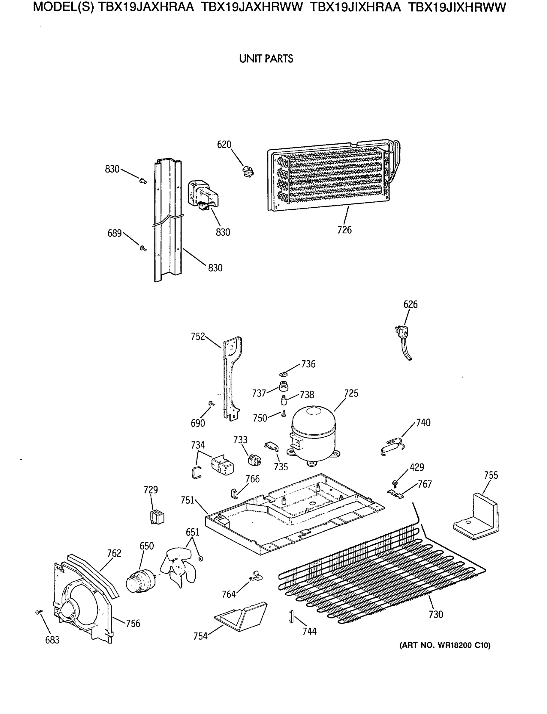 UNIT PARTS
