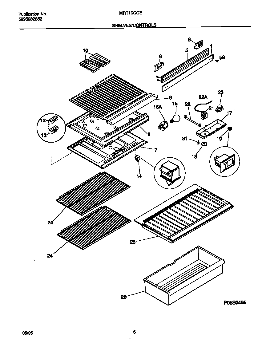 04 - SHELVES/CONTROLS