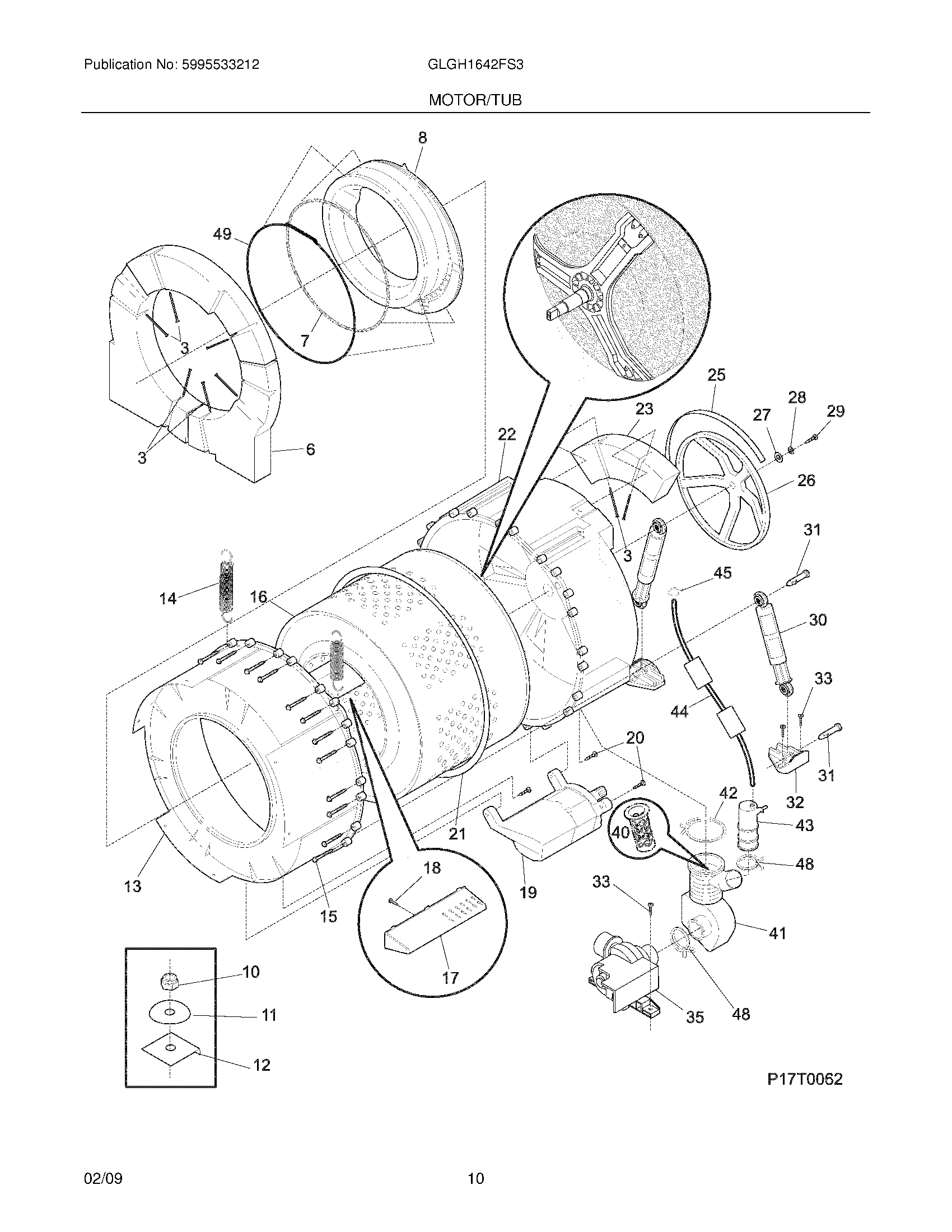 11 - MOTOR/TUB