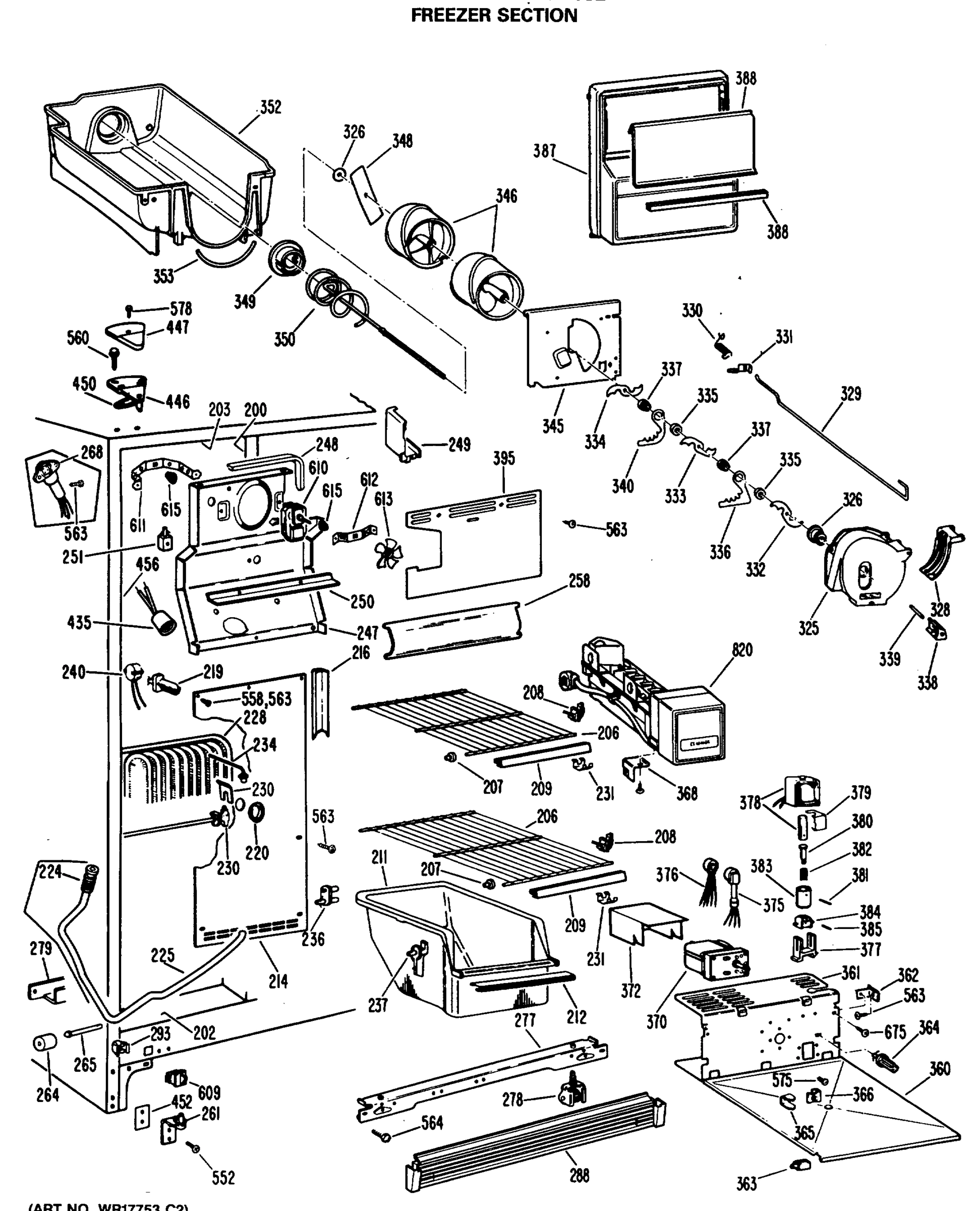 FREEZER SECTION