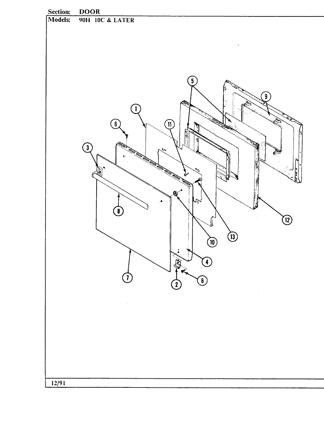 05 - DOOR (10C & LATER)