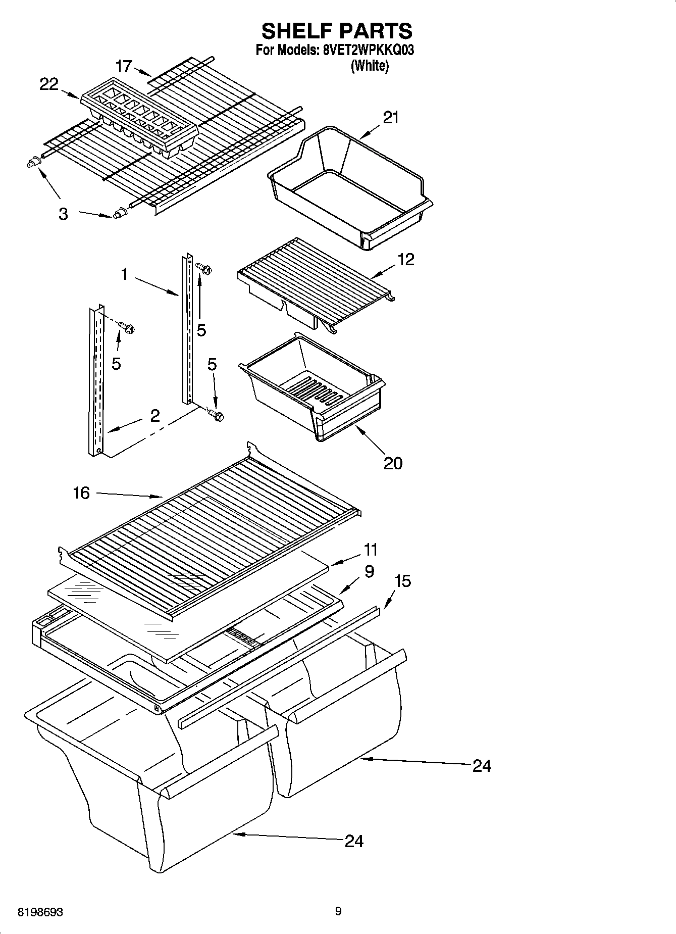 05 - SHELF PARTS, OPTIONAL PARTS