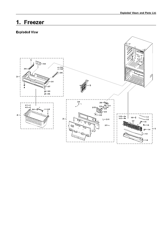 FREEZER PARTS